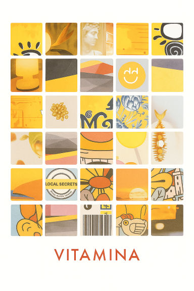 Lámina collage artesanal | Arte en papel reciclado, hecho a mano.